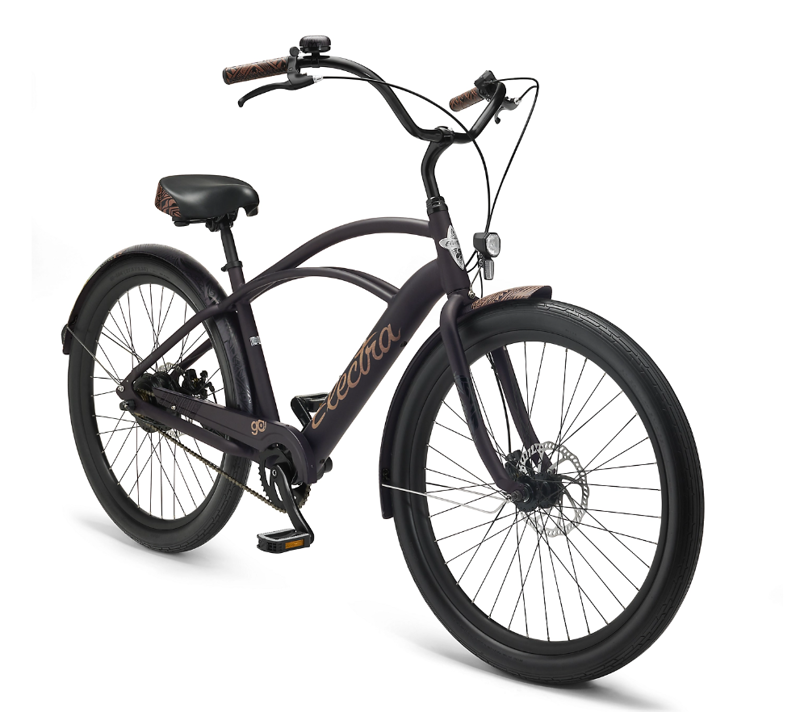 Electra Kakau Cruiser Go Step Over Electric Hybrid Bike 2024 in Matte Ember -8